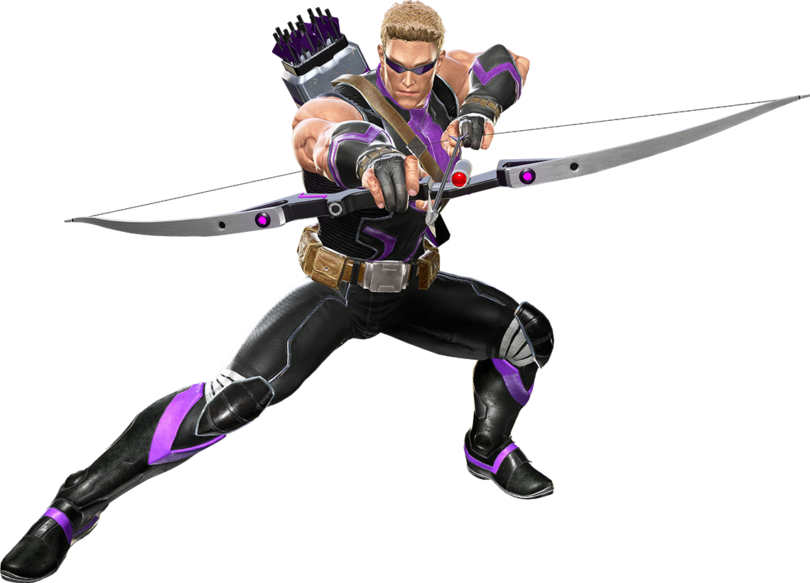 Hawkeye Character - Marvel Vs Capcom Infinite Hawkeye (1140x820), Png Download