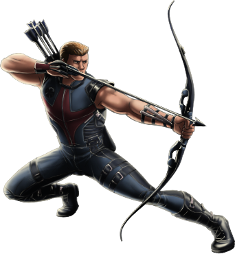 Hawkeye Avengers Ios - Arsenal Marvel Png (342x370), Png Download
