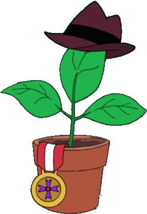 Planty The Potted Plant (299x429), Png Download