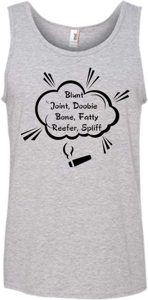 Blunt, Joint, Doobie Tank - Men's Tank Tops Death Metal (1024x1024), Png Download