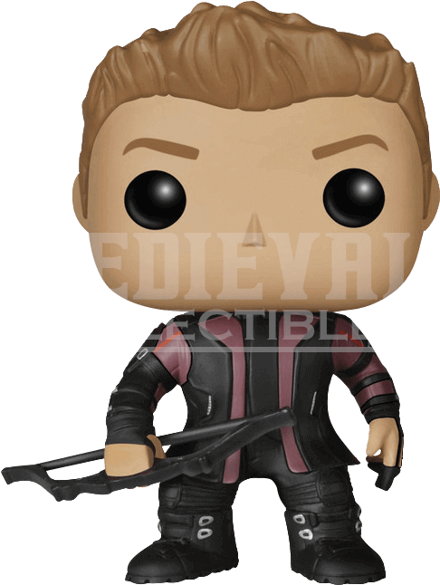 Hawkeye Pop Figure (645x645), Png Download
