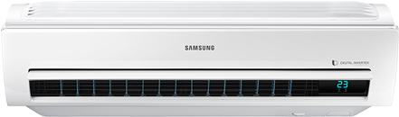 Trianglular Architecture Ac System - Air Conditioner Samsung (488x488), Png Download