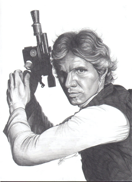 Han Solo (562x592), Png Download