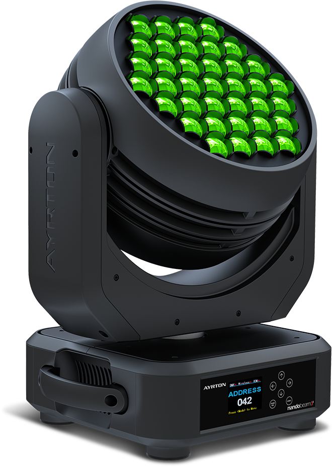 Ayrton Led Rgbw Moving Head (1925x945), Png Download