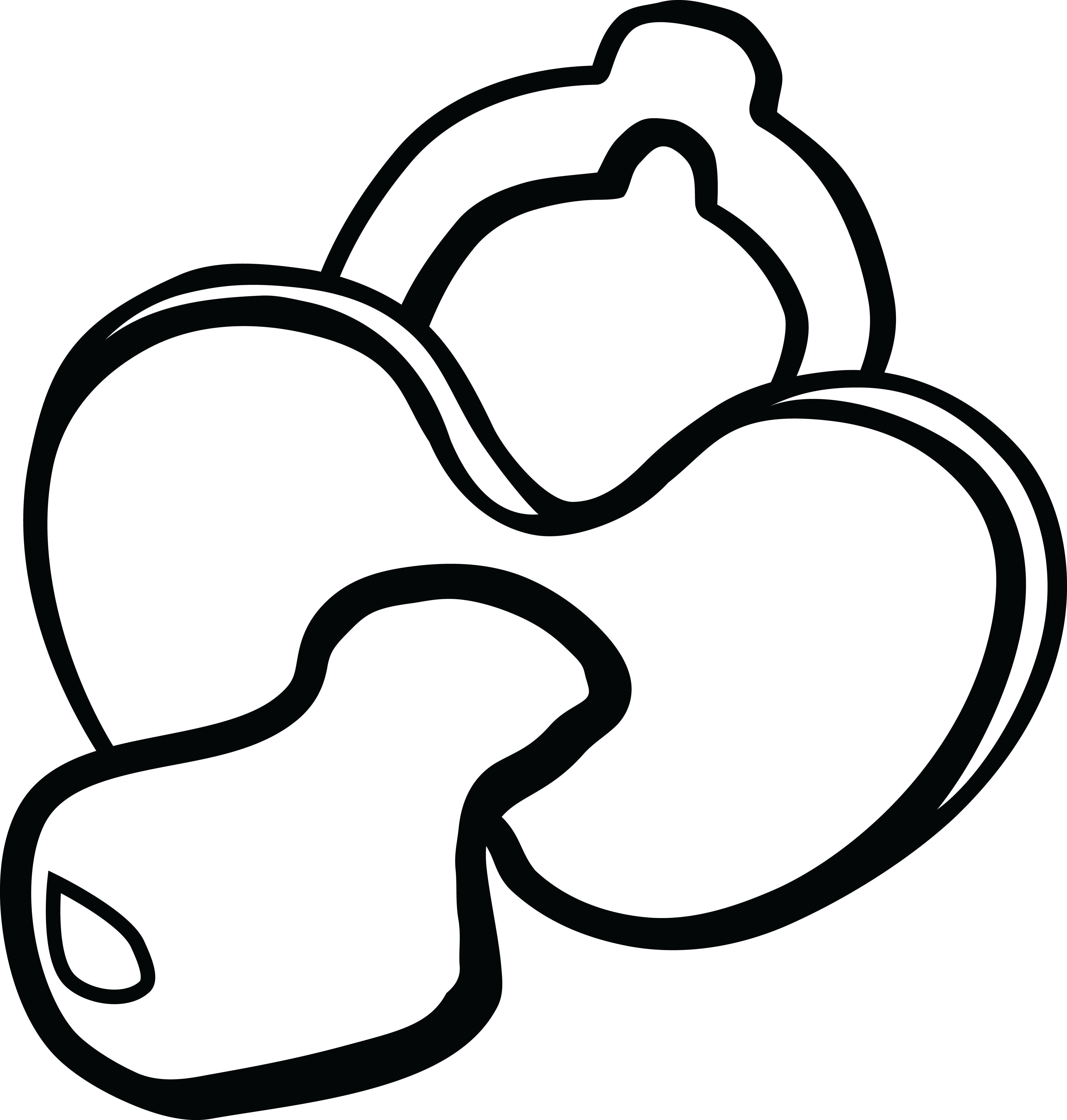 , , - Black And White Pacifier (4000x4198), Png Download