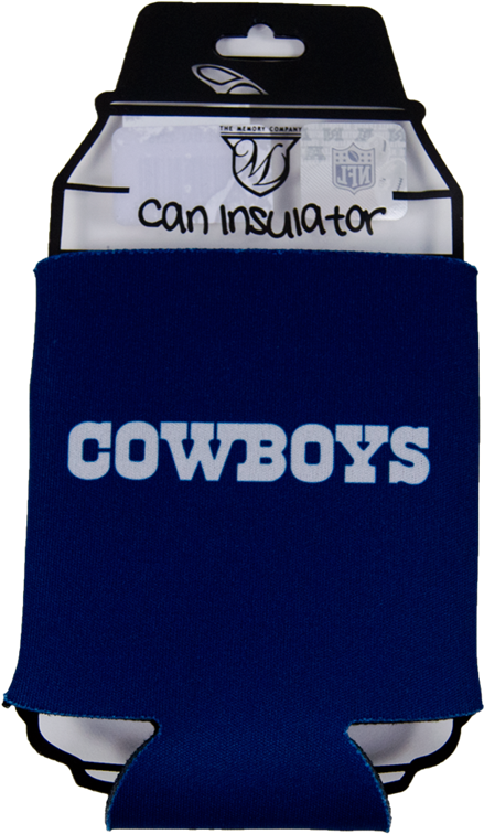 Nfl Cowboys Dallas Star Coozie - Nfl Dallas Cowboys Insulating Cup Sleeve (800x800), Png Download