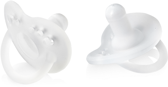 Balance Plus Pacifier Stage1 Clear 2pk 01png - Pacifier (550x550), Png Download
