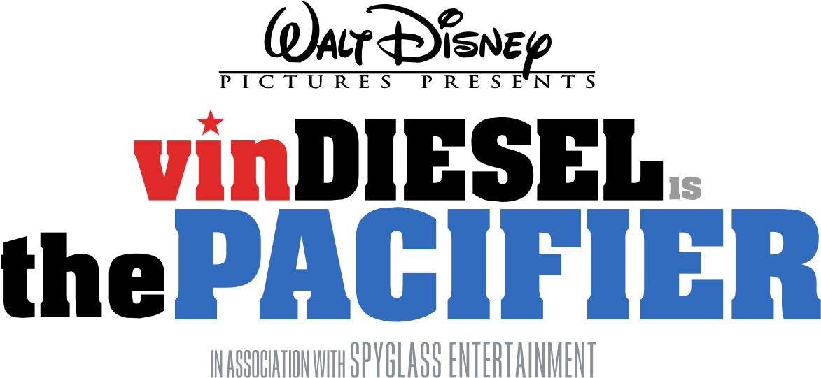 Pacifier Movie Logo (1200x568), Png Download