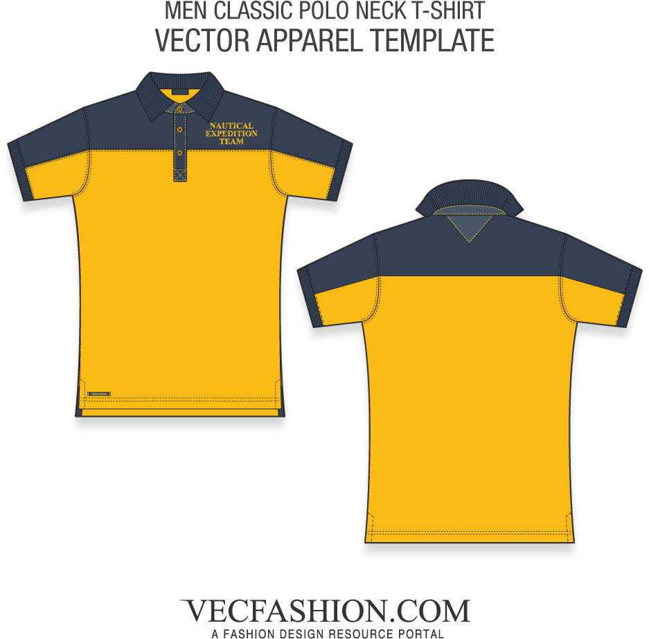Mst Men Classic Shirt Fashion Flat Png - Polo Shirt Vector Png (1000x1000), Png Download