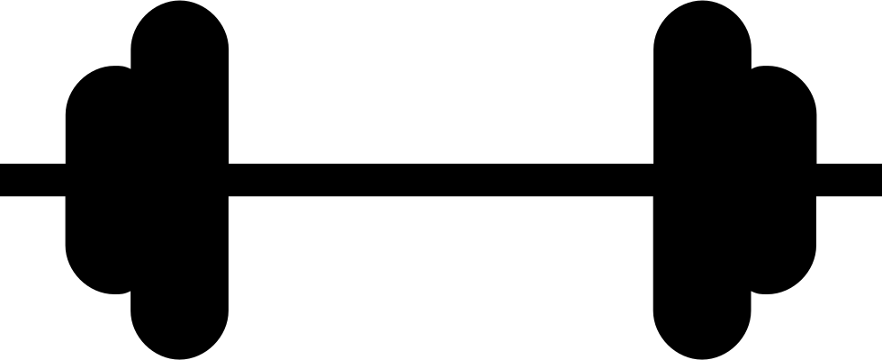 Dumbbells Weights Bar Comments - Weights Png (980x400), Png Download