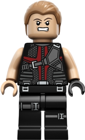 Lego Marvel Superheroes Hawkeye - Lego Super Heroes 6867: Loki's Cosmic Cube Escape (802x602), Png Download