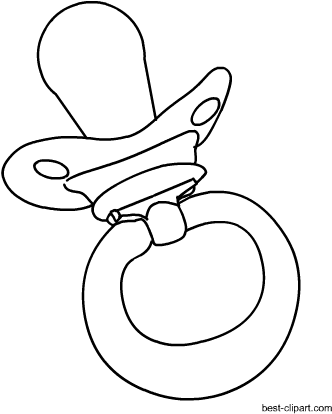 Free Clipart Of A Baby Pacifier 00011296 Source - Free Content (450x450), Png Download