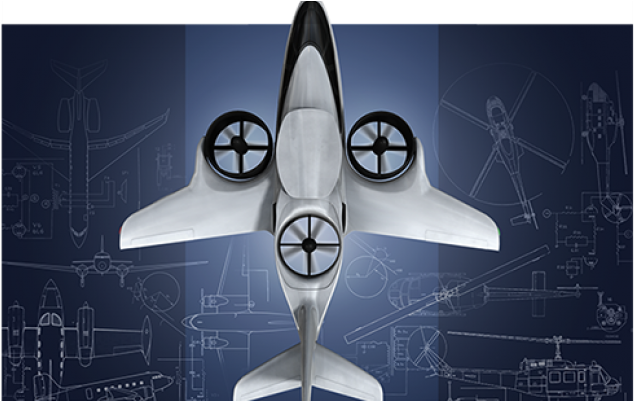 Vertical Takeoff And Landing With A Jet - Hybrid Jet (770x400), Png Download