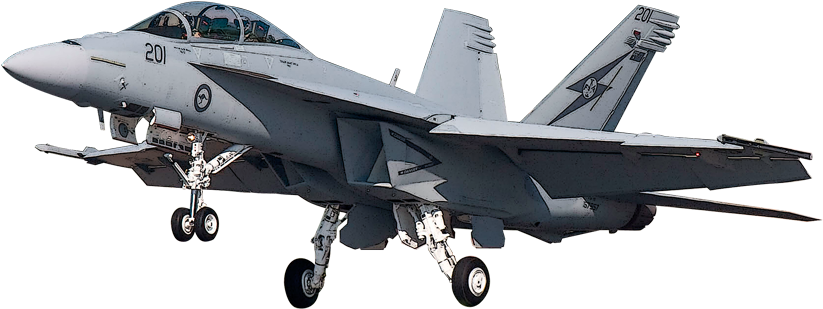 Jet Transparent Images Pluspng - Boeing F/a-18e/f Super Hornet (1024x313), Png Download