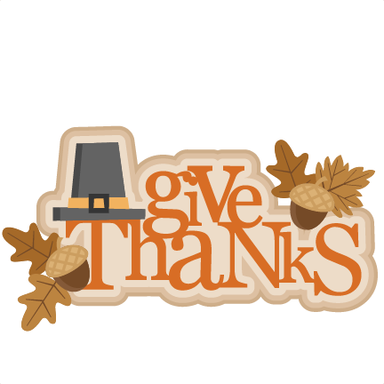 Give Thanks Svg Cutting File Thanksgiving Svg Cuts - Give Thanks Clip Art (432x432), Png Download