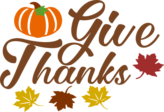 Free Give Thanks Svg Cut Files - Fall Svg Free (575x394), Png Download