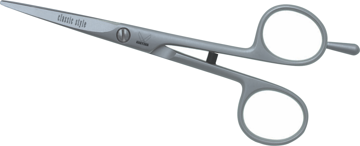 Hair Scissors - Ciseaux De Coiffure Kretzer Classique (1163x473), Png Download