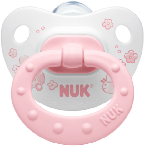 Nuk Soother Rose And Blue 6-18 Months Blue (500x500), Png Download