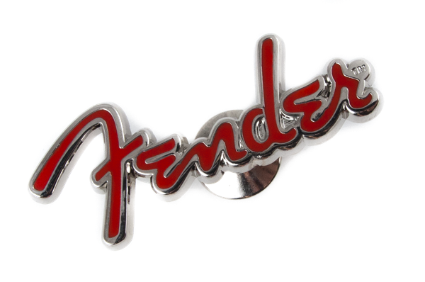 Fender Logo Pin, Red - 9100207000 (600x398), Png Download
