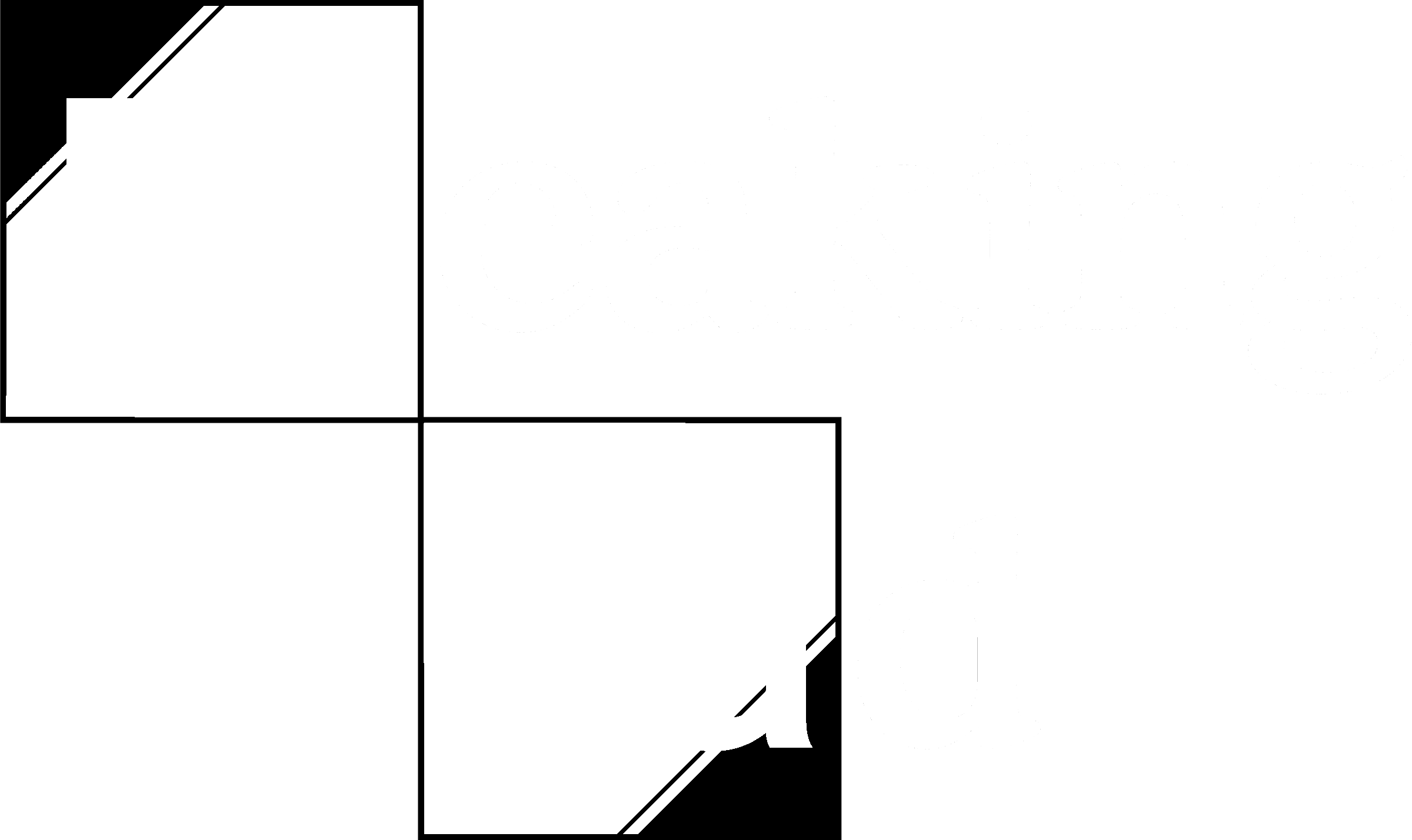 Breaking Bad Logo Black And White - Line Art (2400x1429), Png Download