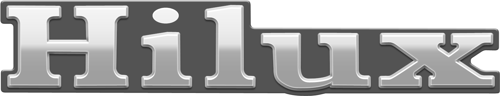 Fender - Logotipos De Toyota Hilux (1700x350), Png Download