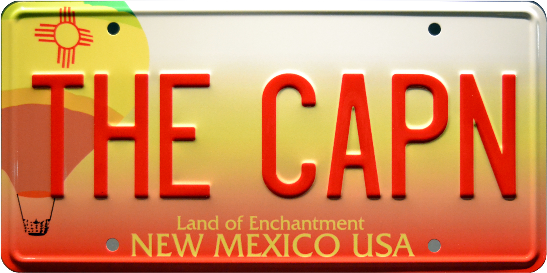 The Capn Prop Plate Movie Memorabilia From Breaking - Breaking Bad / Jesse Pinkman's Monte Carlo / The Capn (2048x1170), Png Download