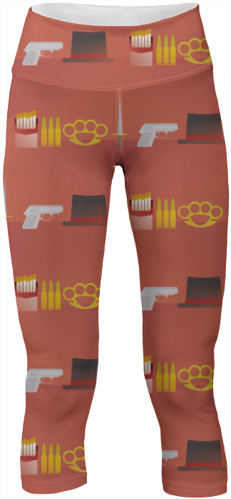 Breaking Bad Icons Yoga Pants Leggings $65 - Pajamas (400x719), Png Download