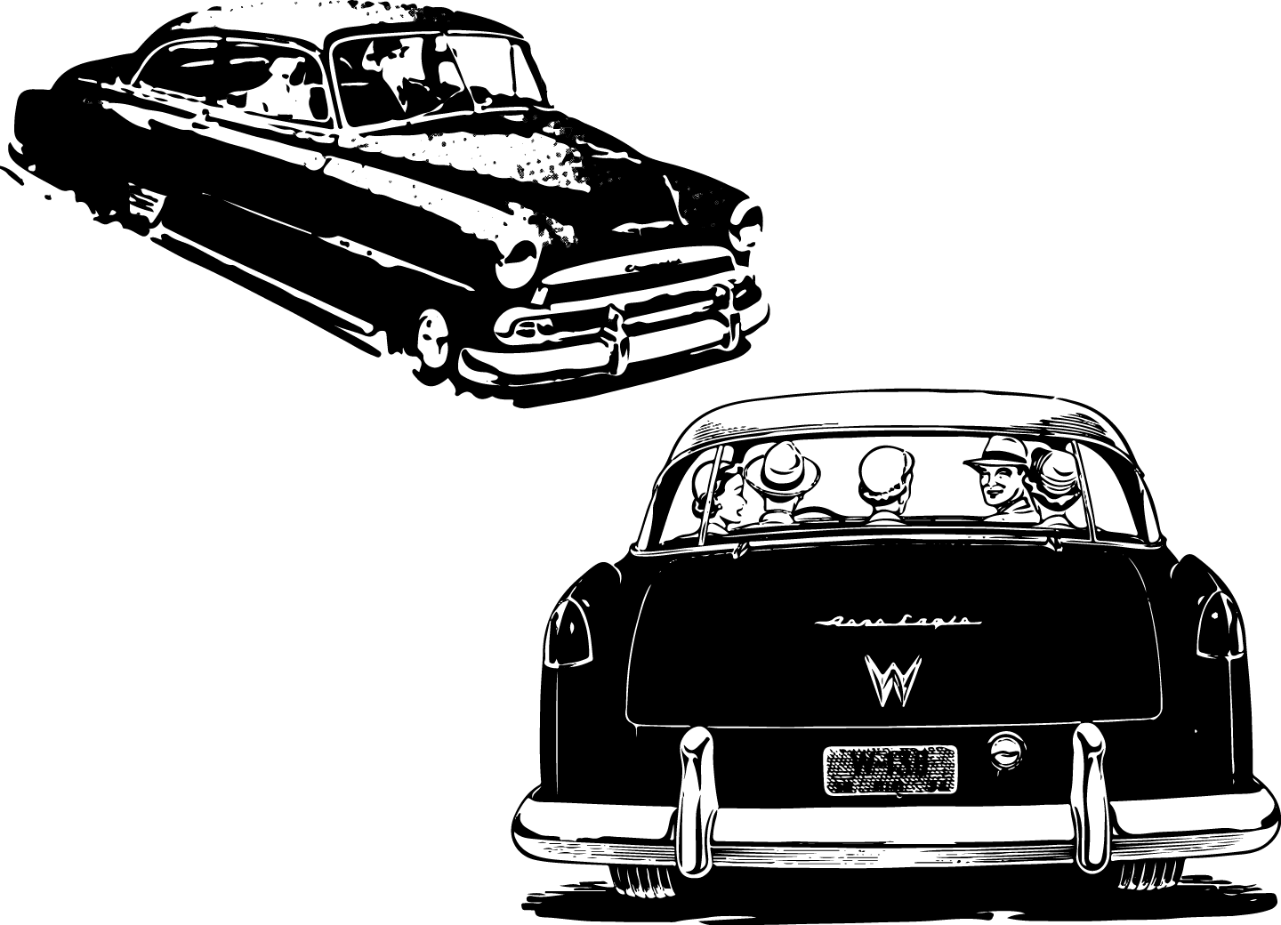 Vintage Car Classic Car - Cadeau Voor Mannen - Cadeaupapier Nieuws (1440x1040), Png Download