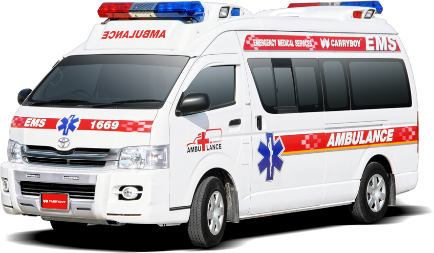 Ambulance Van Free Png Image - Ambulance Car Png (950x550), Png Download