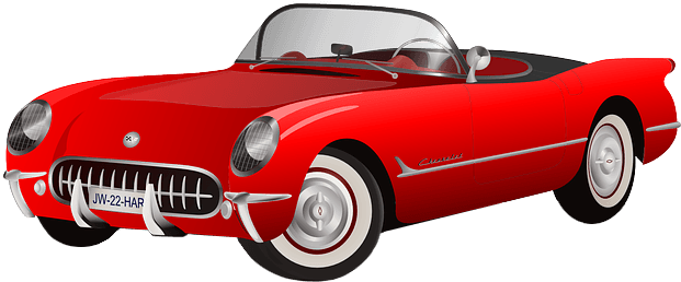Classic - Convertible Car Png Transparent (640x320), Png Download