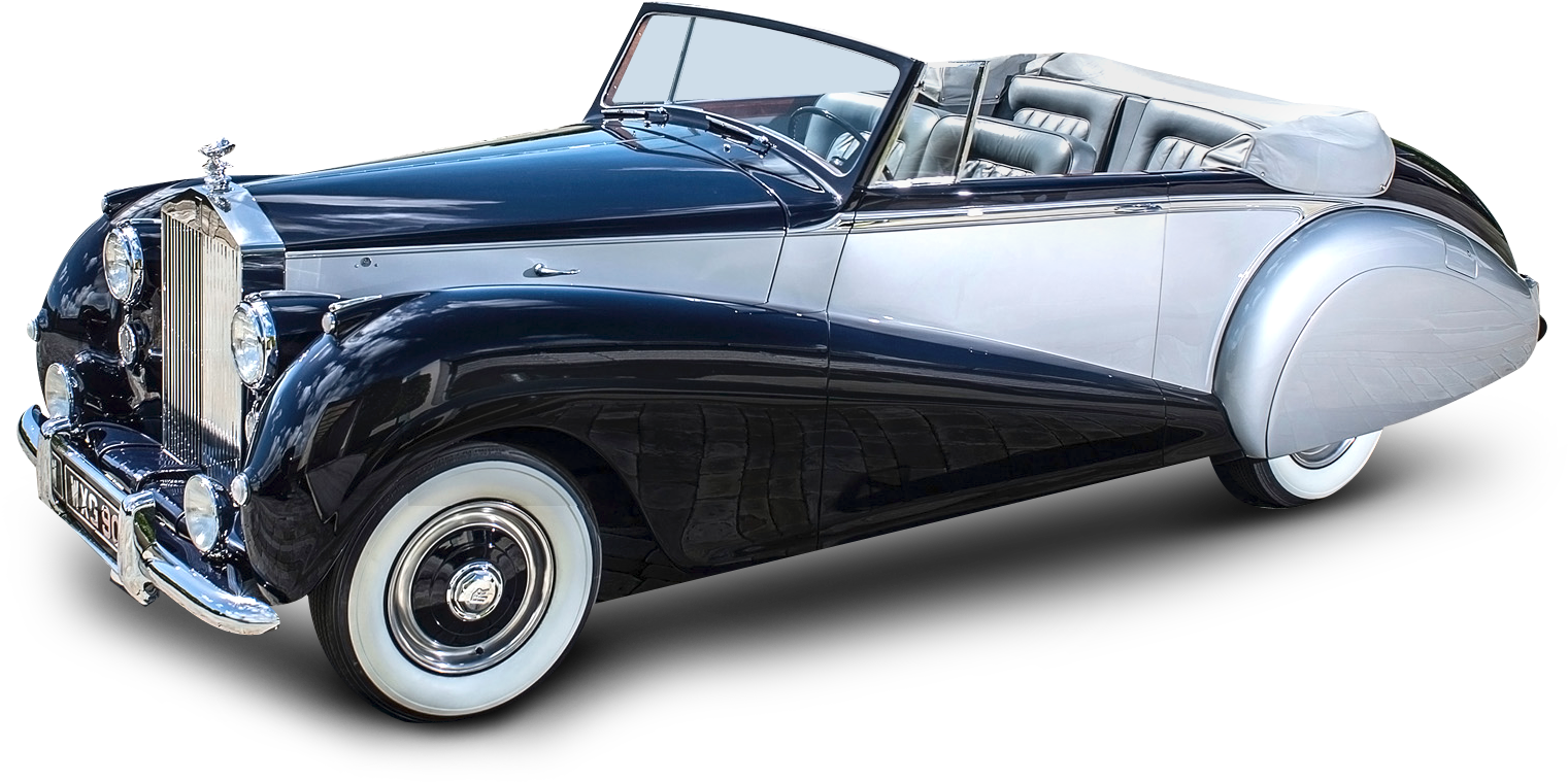Rolls Royce Silver Dawn Car Png Image - Rolls Royce Silver Dawn Drophead 1952 (500x286), Png Download