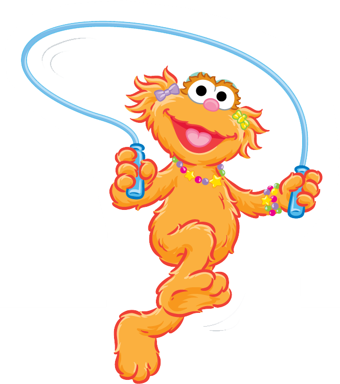 Jpg Stock Collection Of Zoe High Quality Free - Girl Sesame Street Characters Clip Art (665x750), Png Download