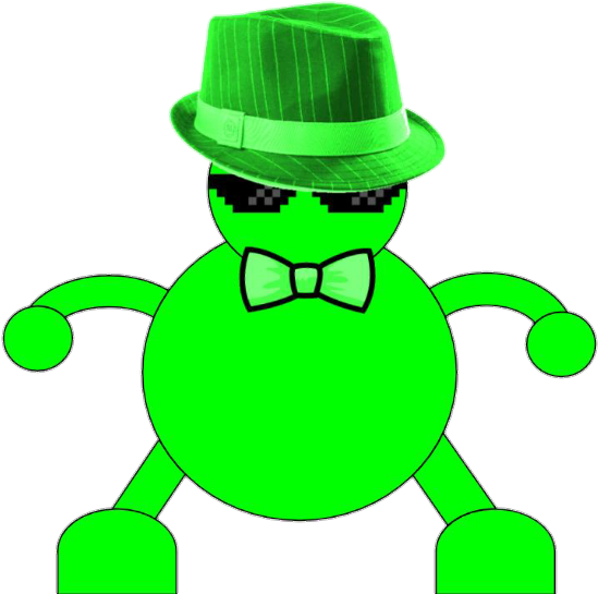 No Scope Fat Guy - Cartoon (733x549), Png Download