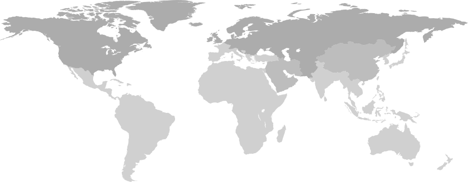 Map Of Boeing Locations Through The World - Pacific White Sided Dolphin Range (925x361), Png Download