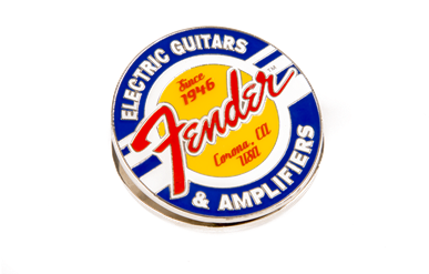 Fender® Magnet Clip Guitars And Amps Logo - Fender Guitars And Amplifiers Logo (386x386), Png Download