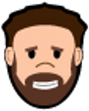 The Fat Guy - Cartoon (400x400), Png Download