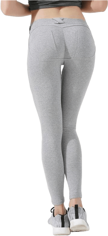 Prometheus Low Waist Hashtag - Push Up Leggings Grau (800x800), Png Download