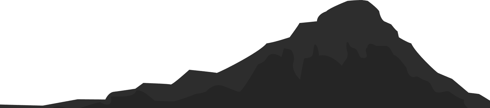 School Expeditions By True Adventure Svg Royalty Free - Dark Mountain Png (1600x353), Png Download