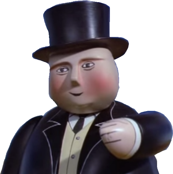Transparent Svg Black And White Stock - Sir Topham Hatt Png (800x600), Png Download