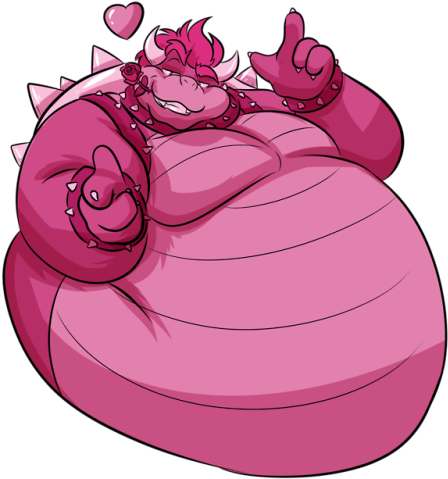 4 - King K Rool Fat (500x511), Png Download