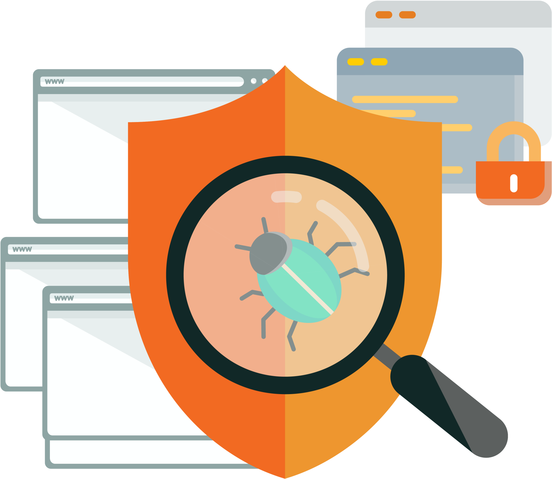 Professional Virus, Adware & Malware Removal Services - Adware Png (2048x2048), Png Download