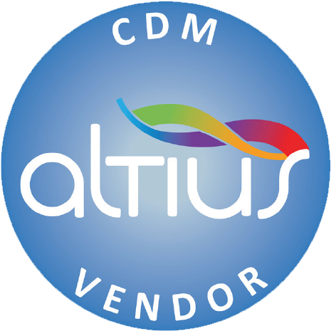 Redbox Signmakers Have Been Awarded Altium Cdm Compliant - Altius Assured Vendor Logo (800x598), Png Download