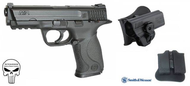 M&p 9 Police Pistol Training - Cybergun M&p 40 Co2 (640x480), Png Download