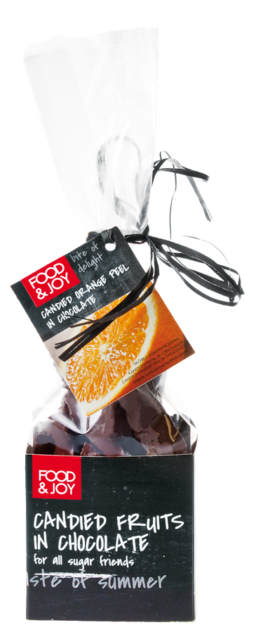 Candied Orange Peel In Chocolate - Chocolate (618x1024), Png Download