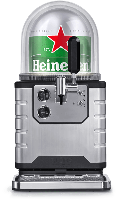 Blade 8l Draught Appliance - Heineken Blade (500x785), Png Download