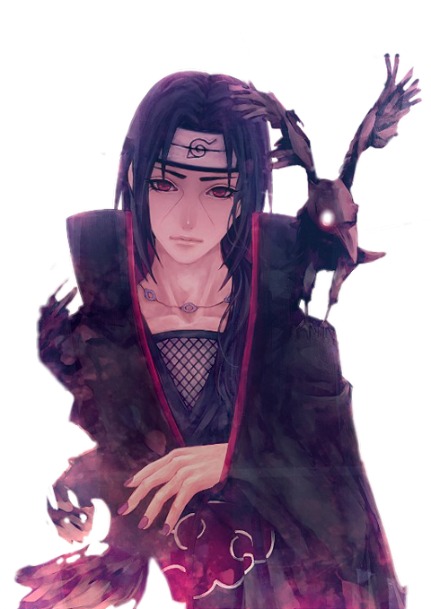 Itachi Art (480x679), Png Download