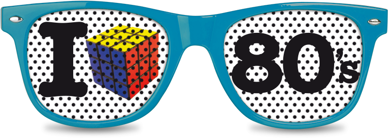 I Love 80's - 80's Clipart Free (800x450), Png Download