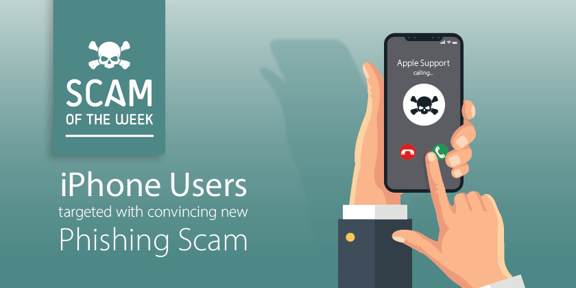 Scam Of The Week Iphone Users Targeted With Convincing - Iphone (840x420), Png Download