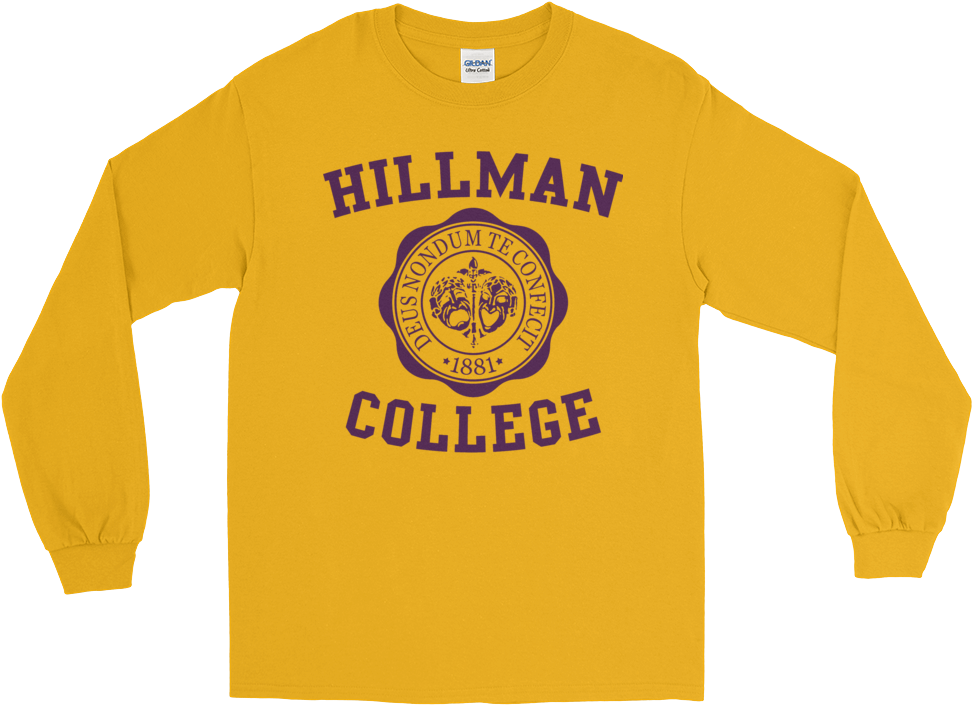 Omega Psi Phi Themed Hillman College Long Sleeve T-shirt - Practice Safe Sex Danny Duncan (1000x1000), Png Download