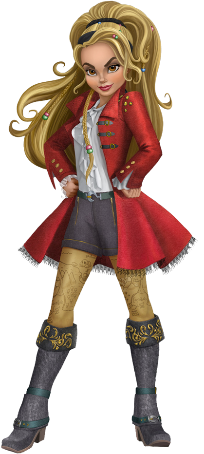 Descendants - Disney Descendants Daughter Of Captain Hook (432x960), Png Download